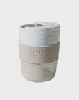 White Speckle 350ml Travel Mug / The Wanderer