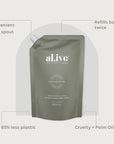1 Ltr Wash Refill - Green Pepper & Lotus