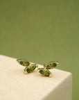 Flourish Studs | Gold