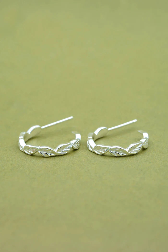 Connected Hoops - Silver