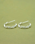 Connected Hoops - Silver