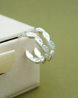Connected Hoops - Silver