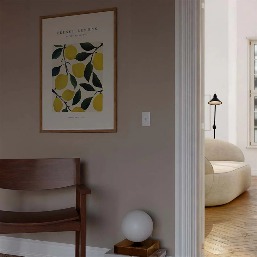 French Lemons | White Frame | A1