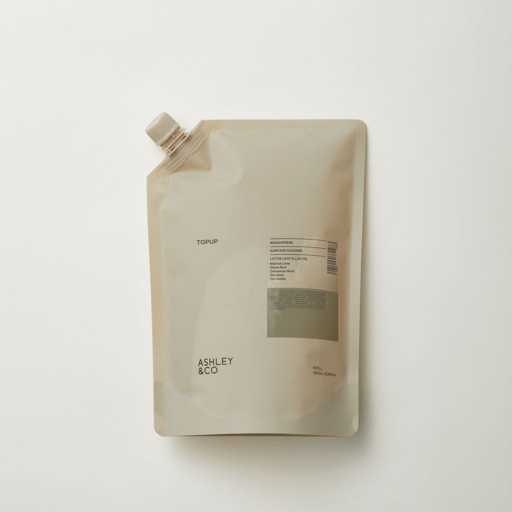 Topup - Bench Press Lotus Leaf & Lustre 1 Litre