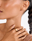 ARIN Ring Gold-Plated