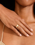 ARIN Ring Gold-Plated