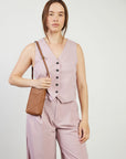 Maggie Crossbody | Tan Bias