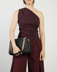 Florence Shoulder Bag | Black Bubble