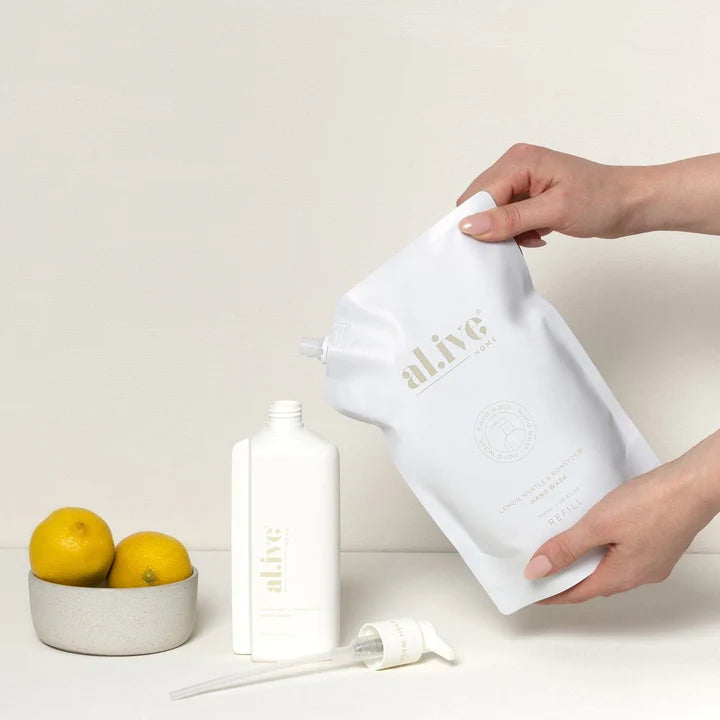 900ml Hand Wash Refill - Lemon Myrtle & Honeydew
