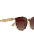 BELLA CHAMPAGNE l Brown Gradient Lens l Maple Arms
