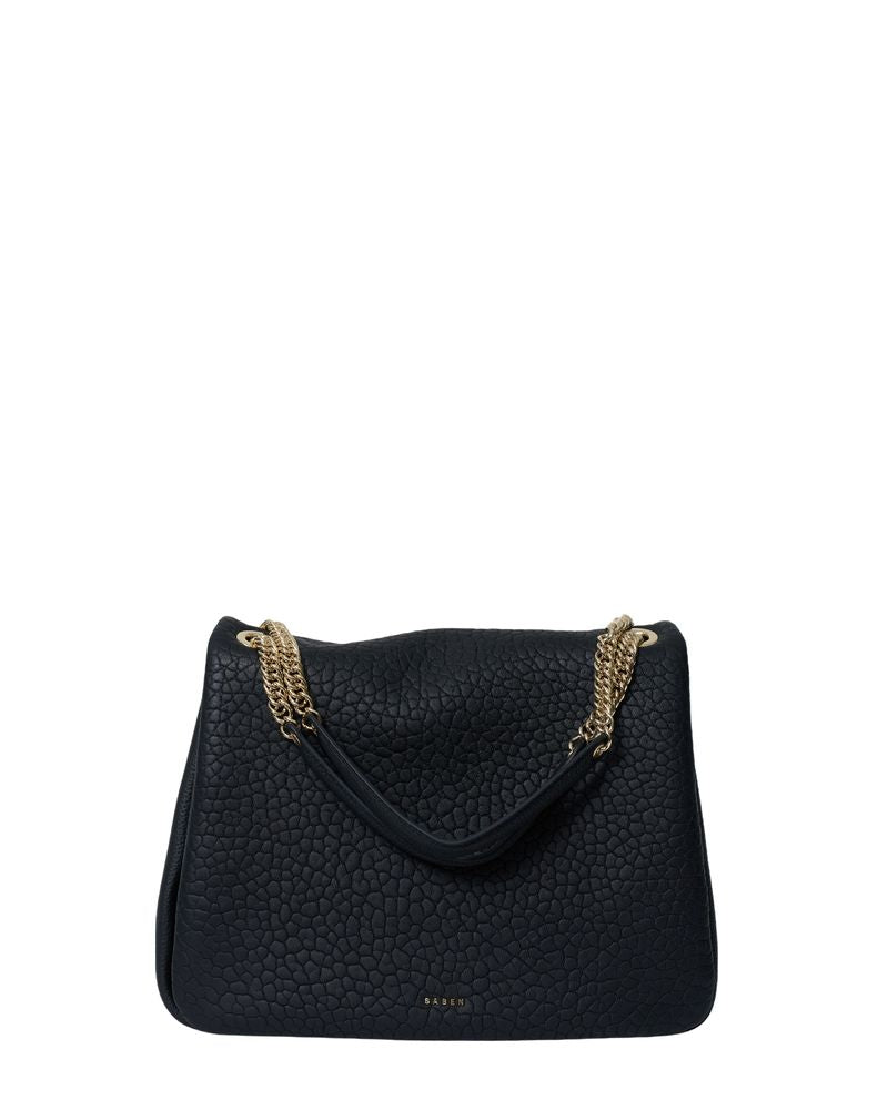 Florence Shoulder Bag | Black Bubble
