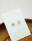 Abundance Intention Studs - Gold