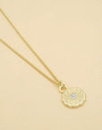 Cloud Nine Symbol Necklace - Gold