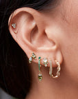Connected Hoops - Gold