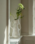 BROSTE Vase Isolde - White