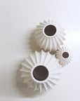 BROSTE Vase Wide Medium White