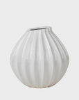 BROSTE Vase Wide Medium White