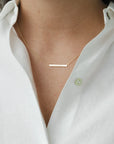 Bar Necklace - Gold
