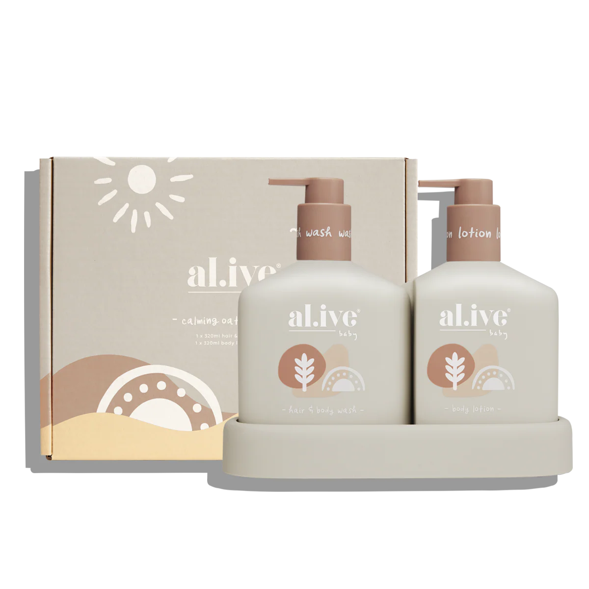 Baby Hair & Body Duo - Calming Oatmeal