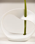 Twisted Ribbon Bud Vase