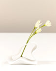 Infinity Ribbon Bud Vase