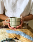 Duck Egg Check Mug / Cat's Pyjamas