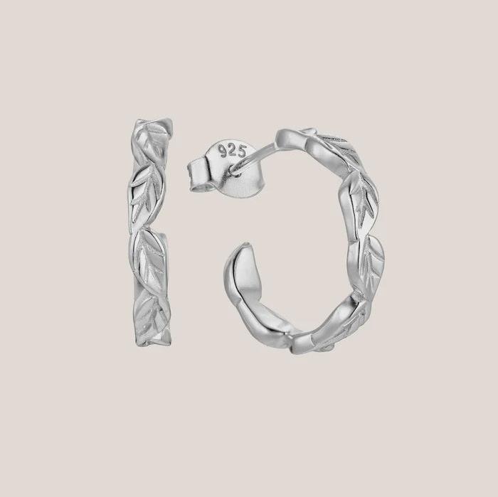 Connected Hoops - Silver