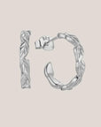 Connected Hoops - Silver