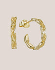 Connected Hoops - Gold
