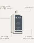 1ltr Wash Refill - Coconut & Wild Orange