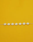 Daisy Chain Bracelet - Silver