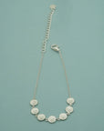 Daisy Chain Bracelet - Silver