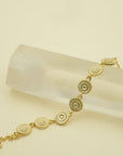 Daisy Chain Bracelet - Gold