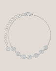 Daisy Chain Bracelet - Silver
