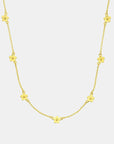 Daisy Chain Necklace | Gold
