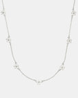 Daisy Chain Necklace | Silver
