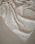 Organic Cotton Muslin Swaddle Blanket | Dinosaurs