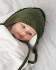 Baby Hooded Towel | Olive