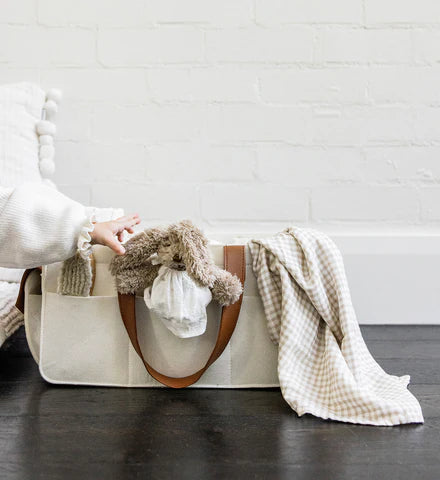 Baby Swaddle | Cocoa Gingham