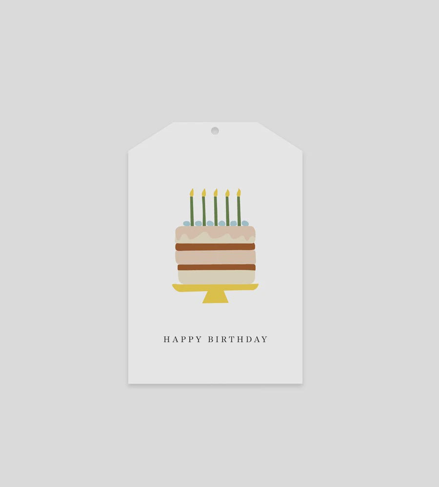 Happy Birthday Cake | Gift Tag