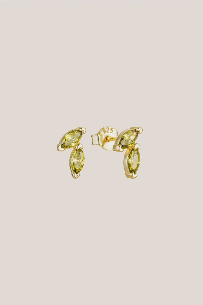 Flourish Studs | Gold
