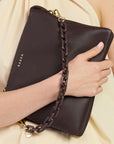 Matilda Crossbody | Cocao + Tonal Chain