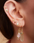 Citrine Inner Power Earrings – Silver