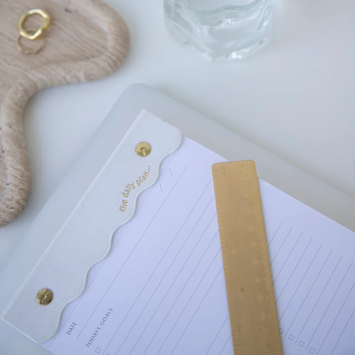 Curved Daily Notes Nude