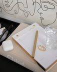Curved Daily Notes Nude