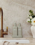 Compact Bathroom Duo | Ivory Bloom