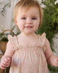 Catalina Playsuit - Flora Pink