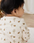 Organic Cotton Murphy Onepiece - Honey Bear Cloud