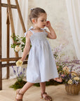 Organic Cotton Desiree Dress - Petite Check