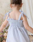 Organic Cotton Desiree Dress - Petite Check